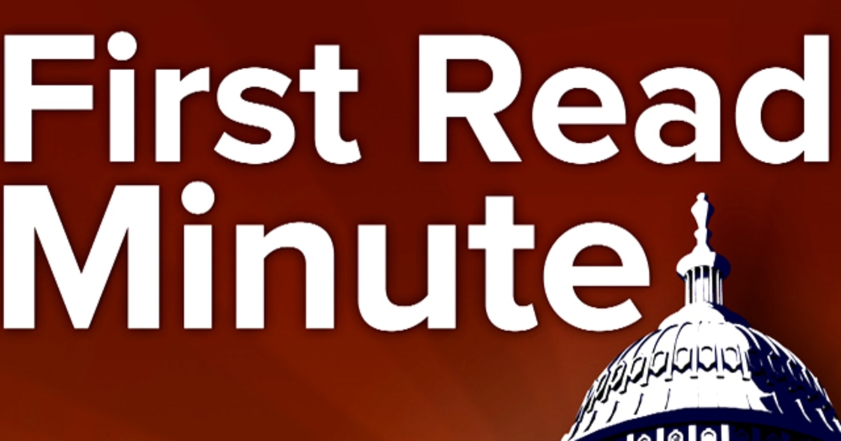 First Reading Bill First Read Minute