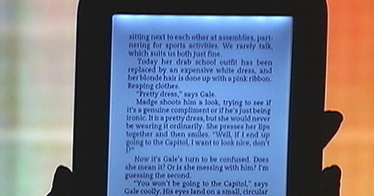 Watch the new Nook ereader glow in the dark