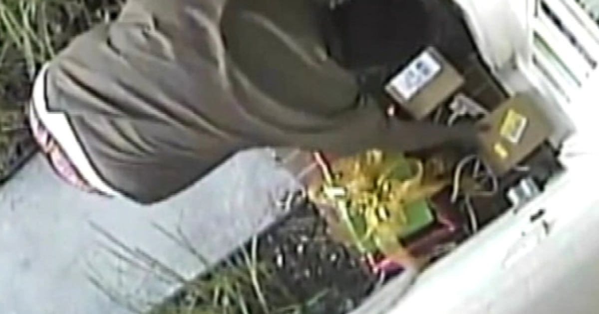 UPS driver caught stealing FedEx package