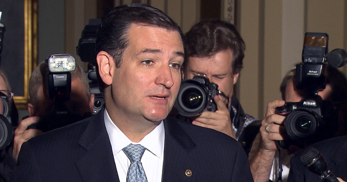 Cruz has 'no objections' to vote on Senate deal