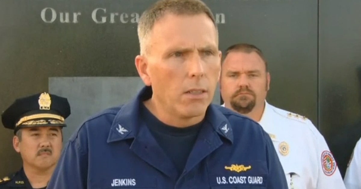Coast Guard Suspends Search for Missing Marines