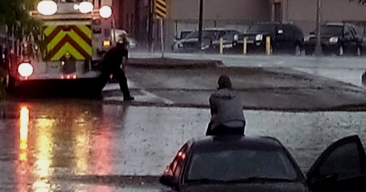 Woman Rescued From Colorado Springs Flooding