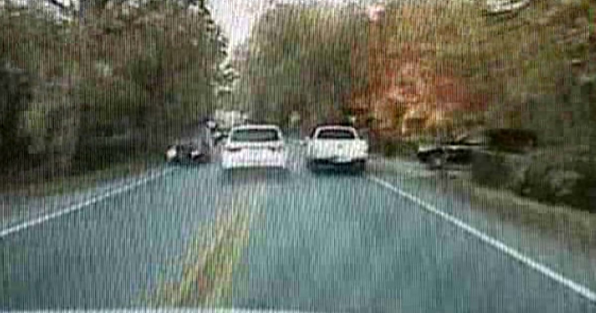 On video: Mom leads cops on chase with kids in SUV