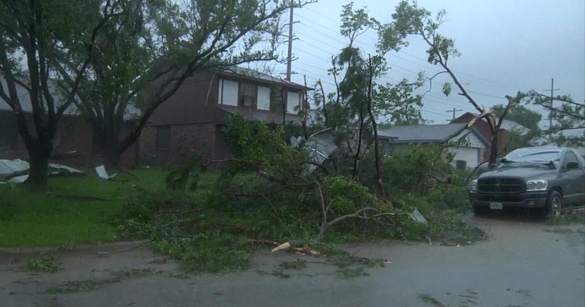 Severe Storms Cause Damage Across Central Texas