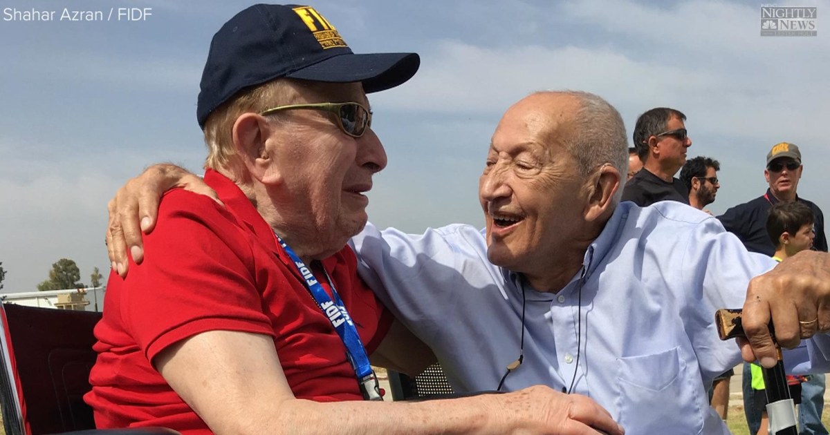 WWII Vet Reunites With Holocaust Survivor He Saved 71 Years Ago
