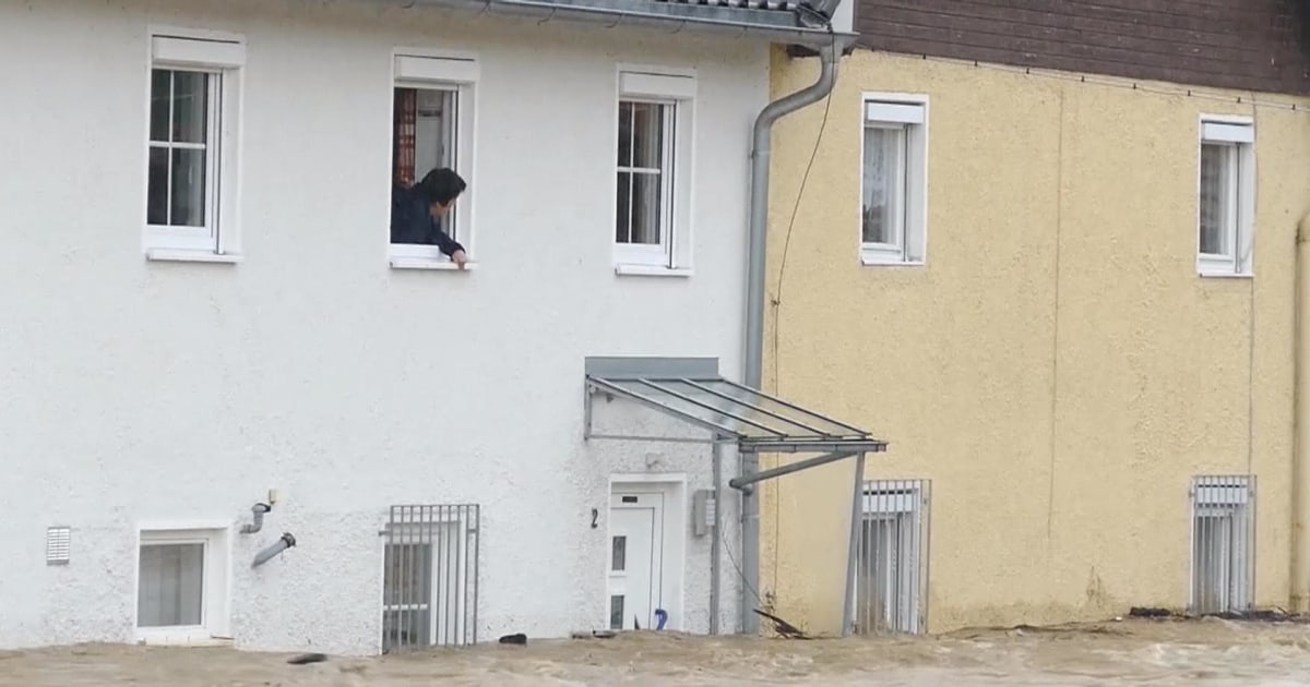 Heavy Rain Brings Floods to France and Germany