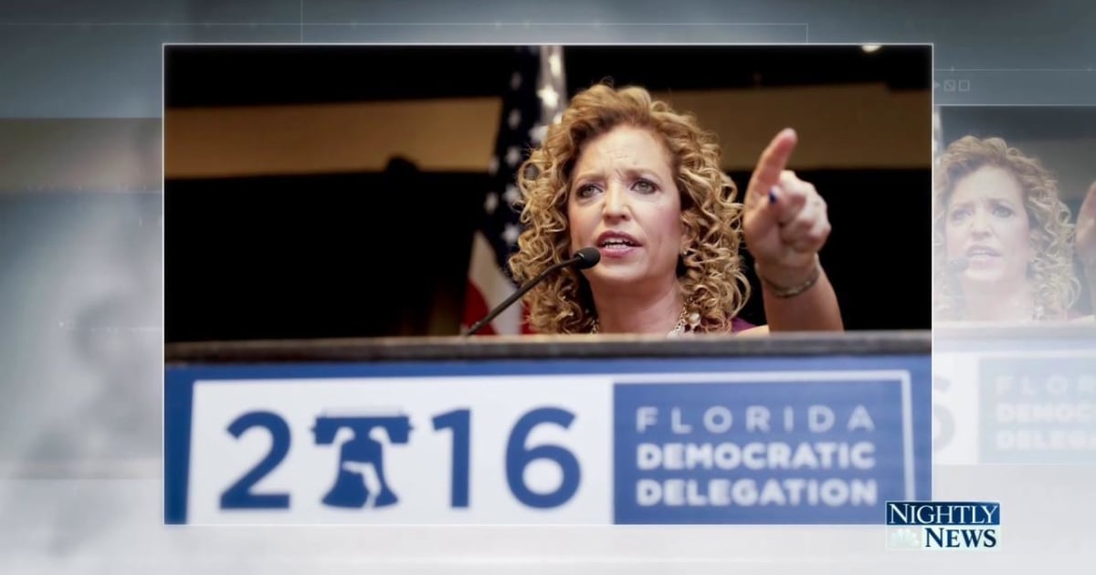 Dnc Chair Resigns Amid Chaos Pulls Out Of Convention Opening