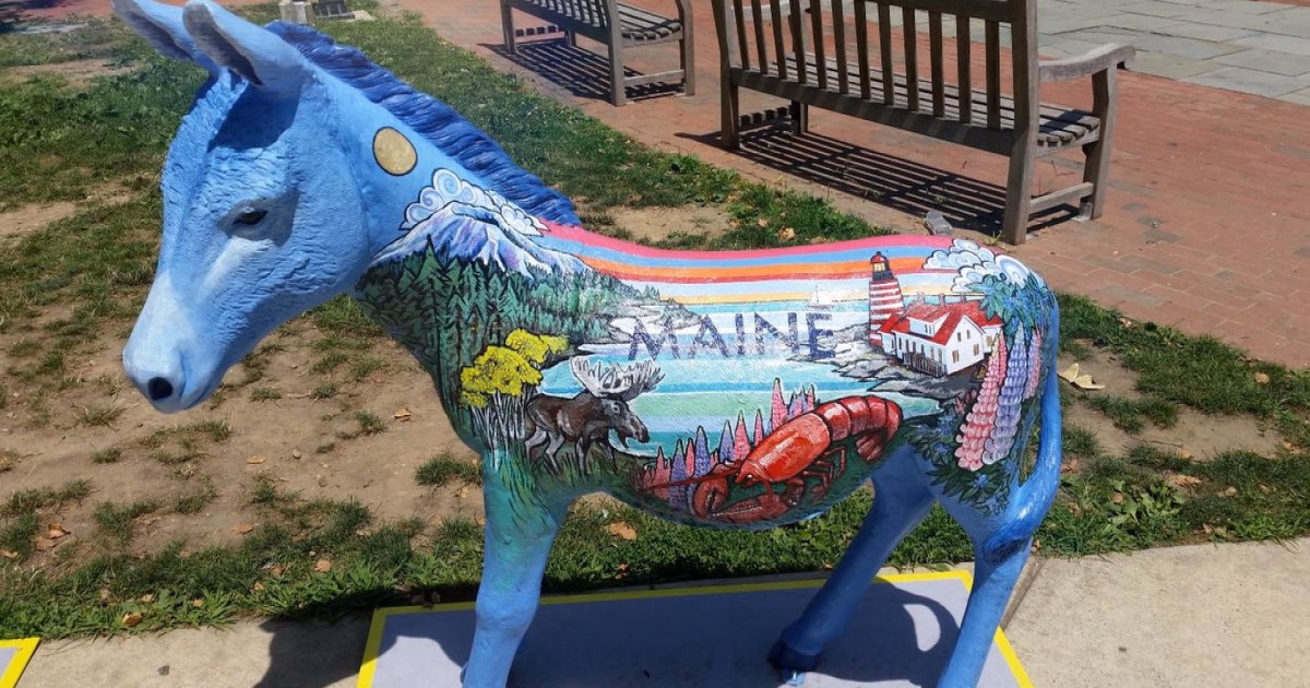 Why HandPainted Donkeys Are Popping Up Across Philadelphia