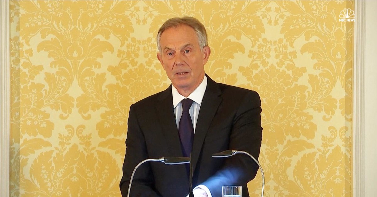Tony Blair on Iraq War: 'Sorrow, Regret and Apology'