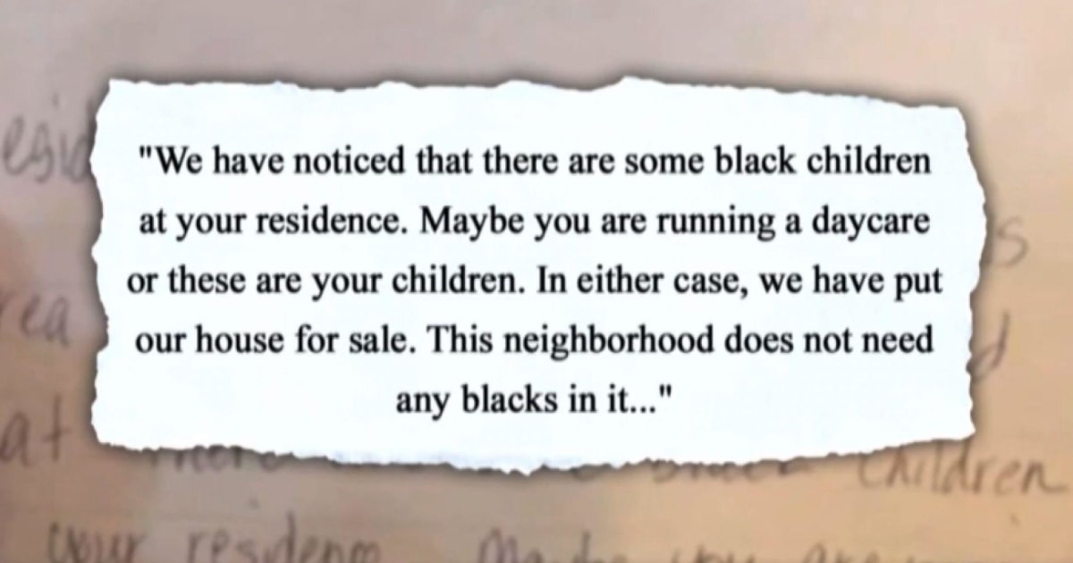 Racist Letter Targets Kansas Family