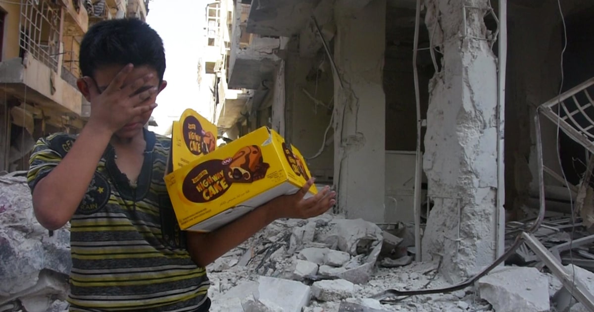 Aleppo Boy Who Lost Dad, Siblings: ‘The Whole World Is Broken’