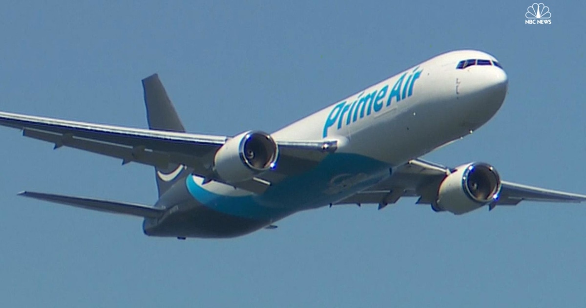 Amazon Debuts First Cargo Plane