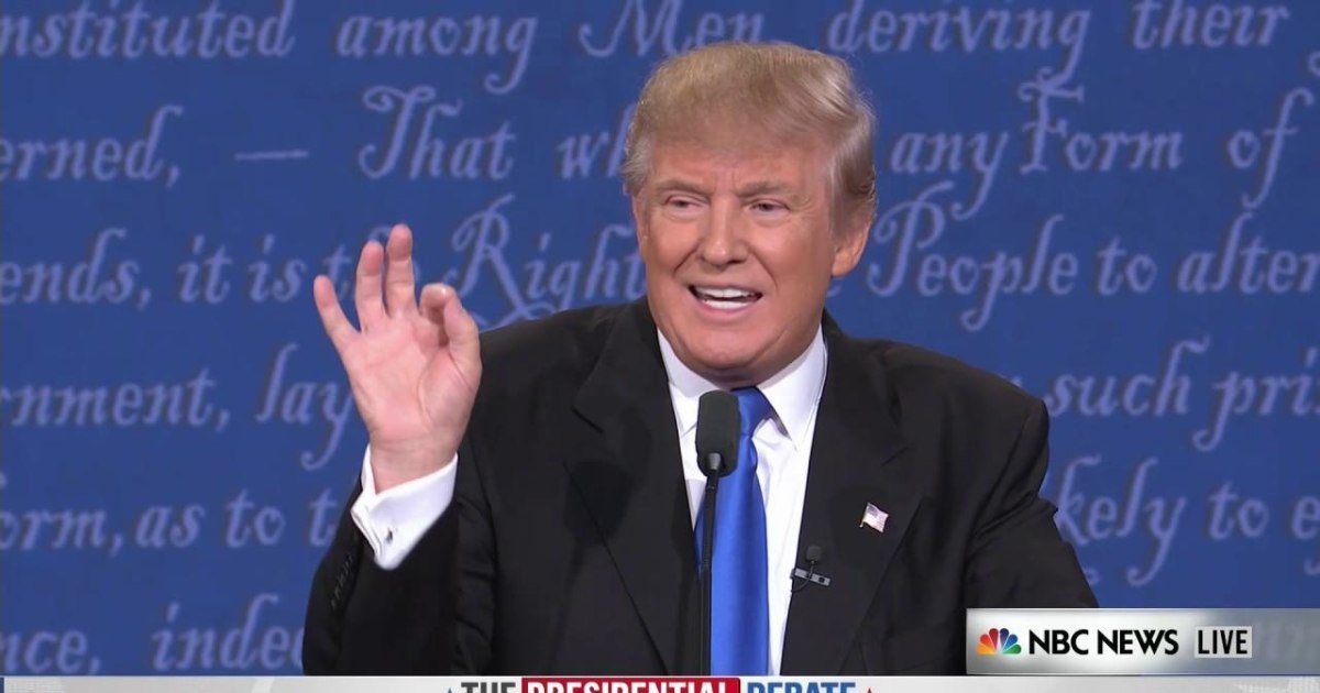 Trump Argues He Never Supported Iraq War