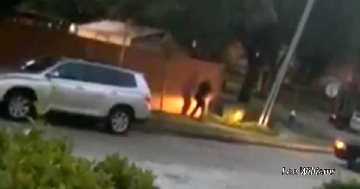 Houston Shooting Caught On Camera