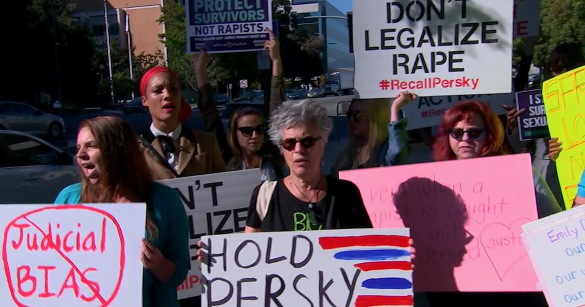 Protests Grow Against Judge in Brock Turner Case