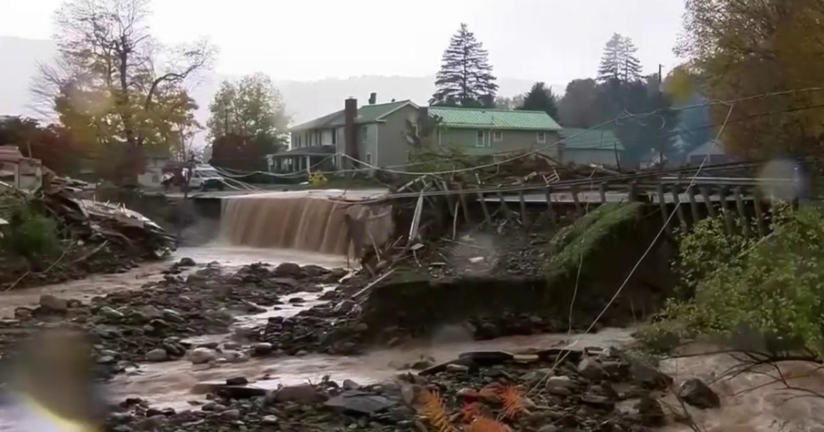 Pennsylvania flooding Ruptured pipeline threatens drinking water for