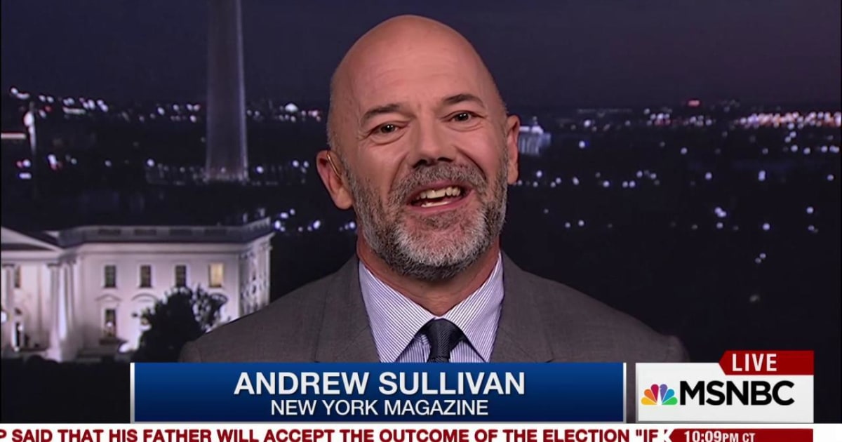 Andrew Sullivan on why he's now for Clinton