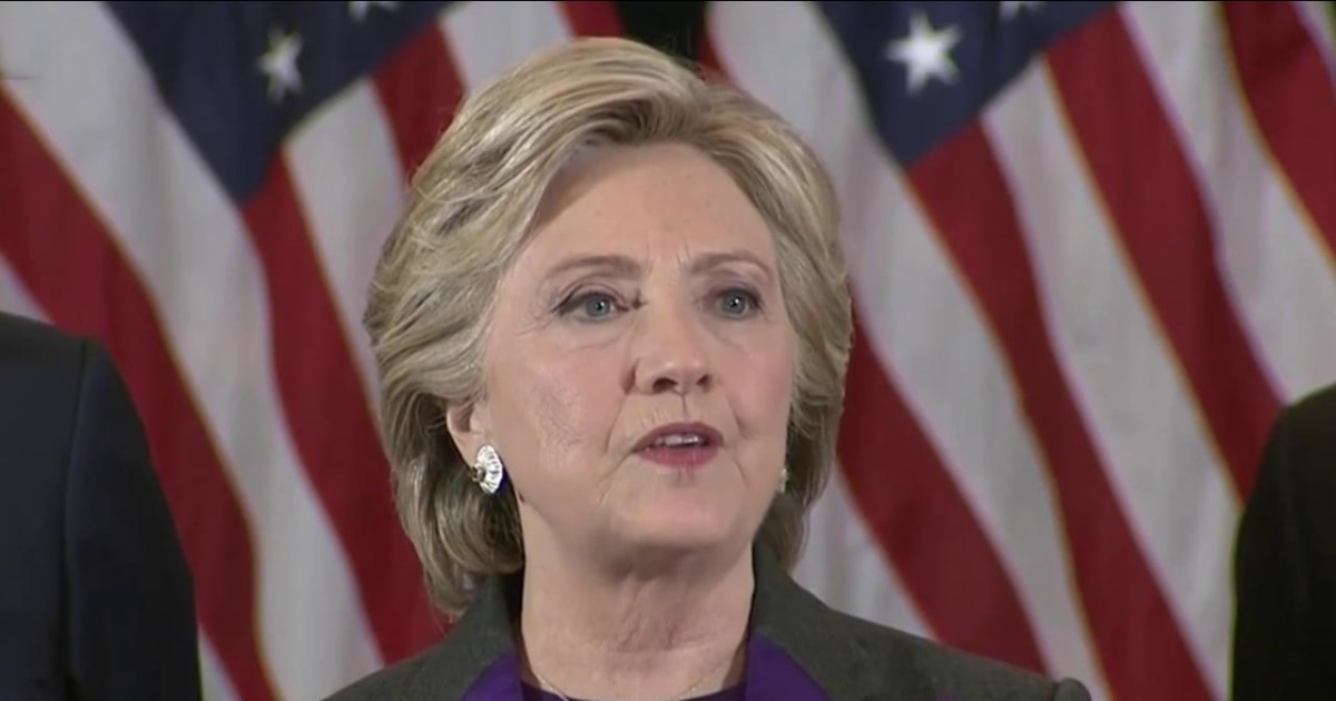 Watch Hillary Clinton's Full Concession Speech