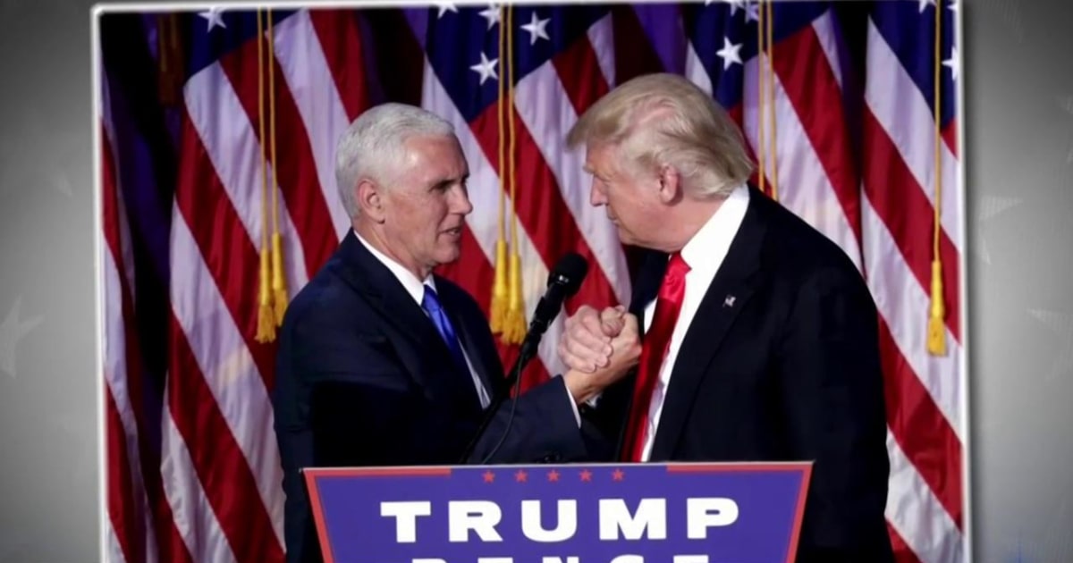 VPElect Pence Takes Over Trump Presidential Transition Team