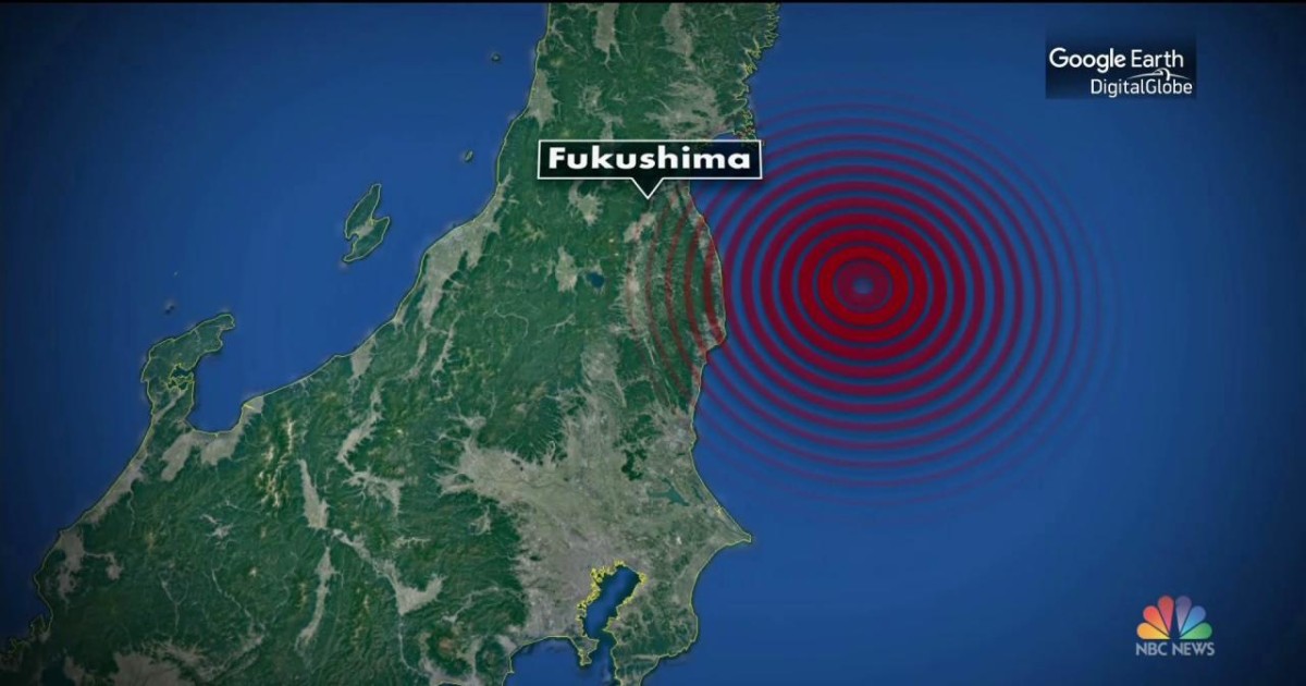 Tsunami Warning After Quake Strikes Off Japan's Fukushima Prefecture