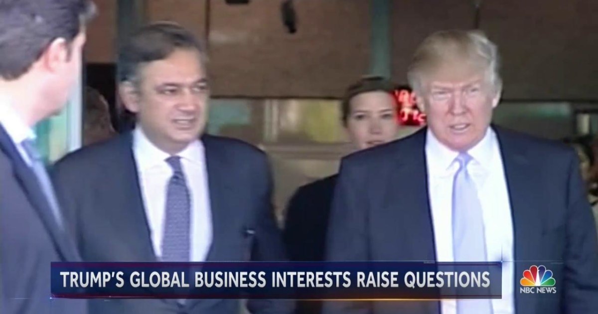 Could Trump’s Business Investments Pose Challenge During Presidency?