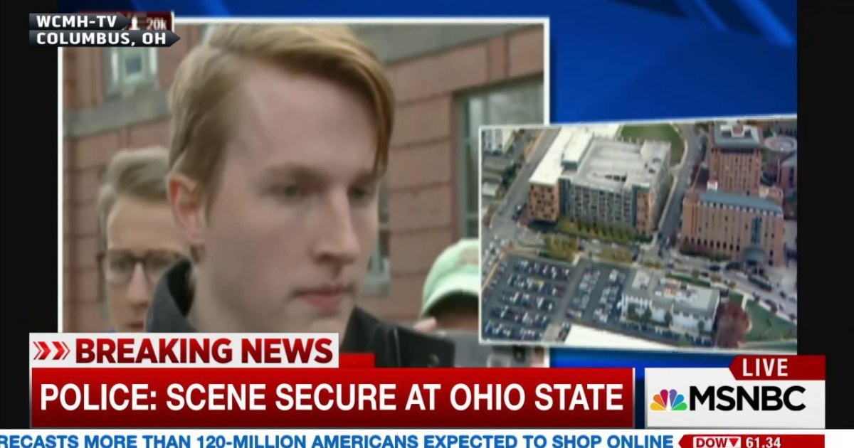 OSU student shares details of scene on campus