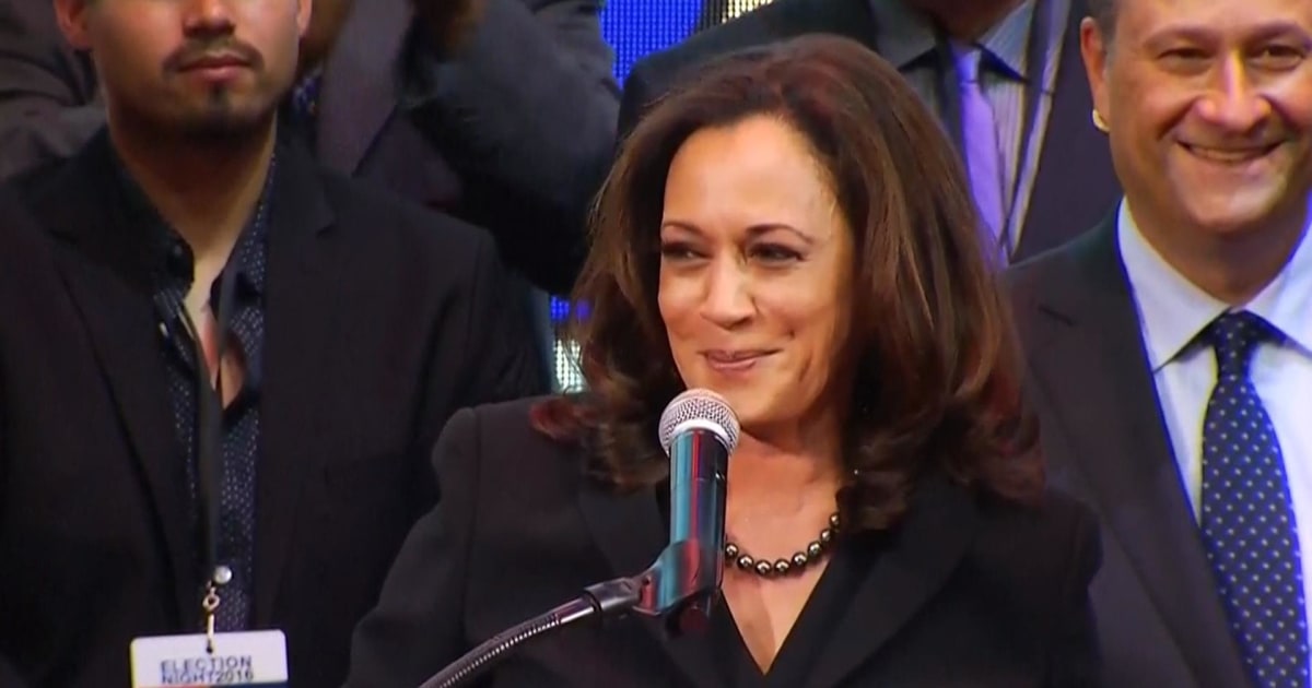 See California Senator-Elect Kamala Harris’ Victory Speech
