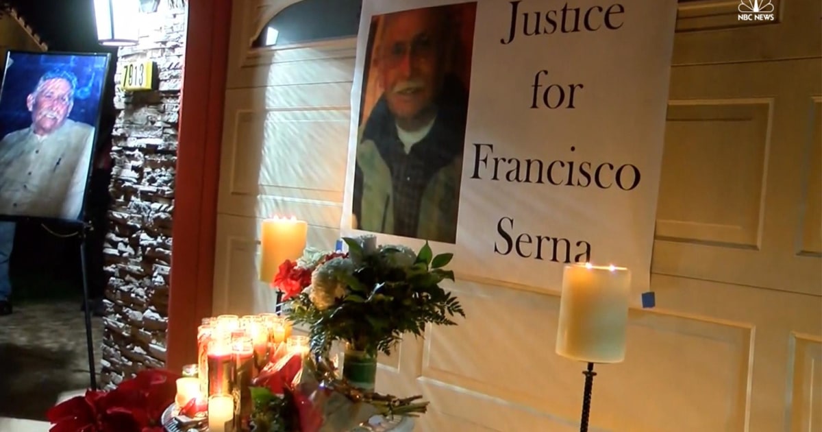 Community Holds Vigil for Elderly Man Killed by Police