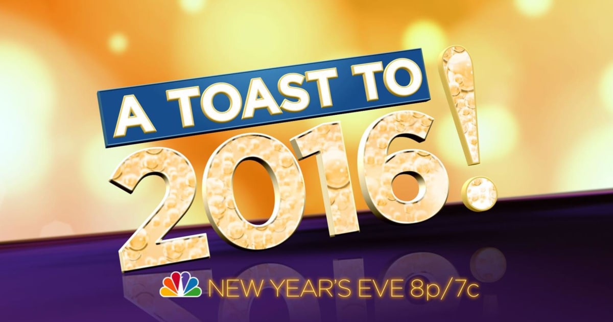 PREVIEW A Toast to 2016!