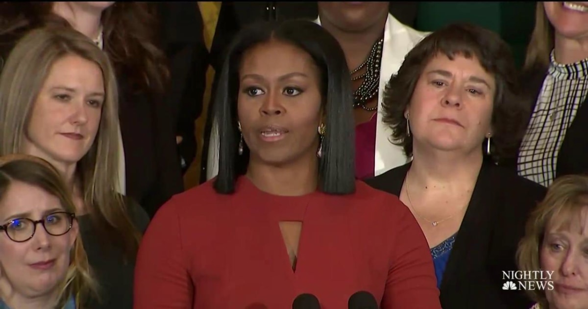 A Look Back at First Lady's Legacy as She Gives Final Formal Speech