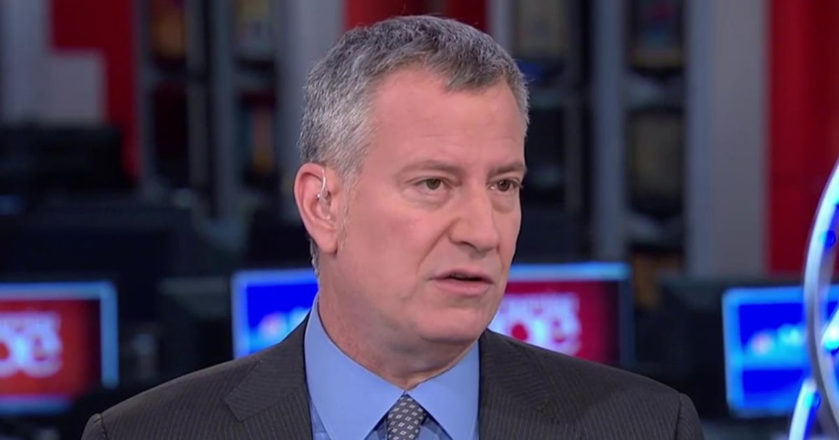 De Blasio: If we take Trump too lightly, we will regret it