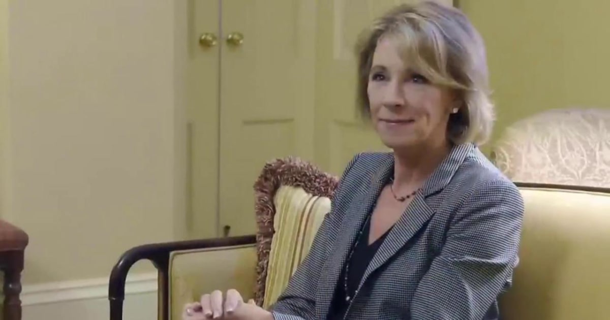 Betsy DeVos Confirmation in Jeopardy for Trump Education Nominee