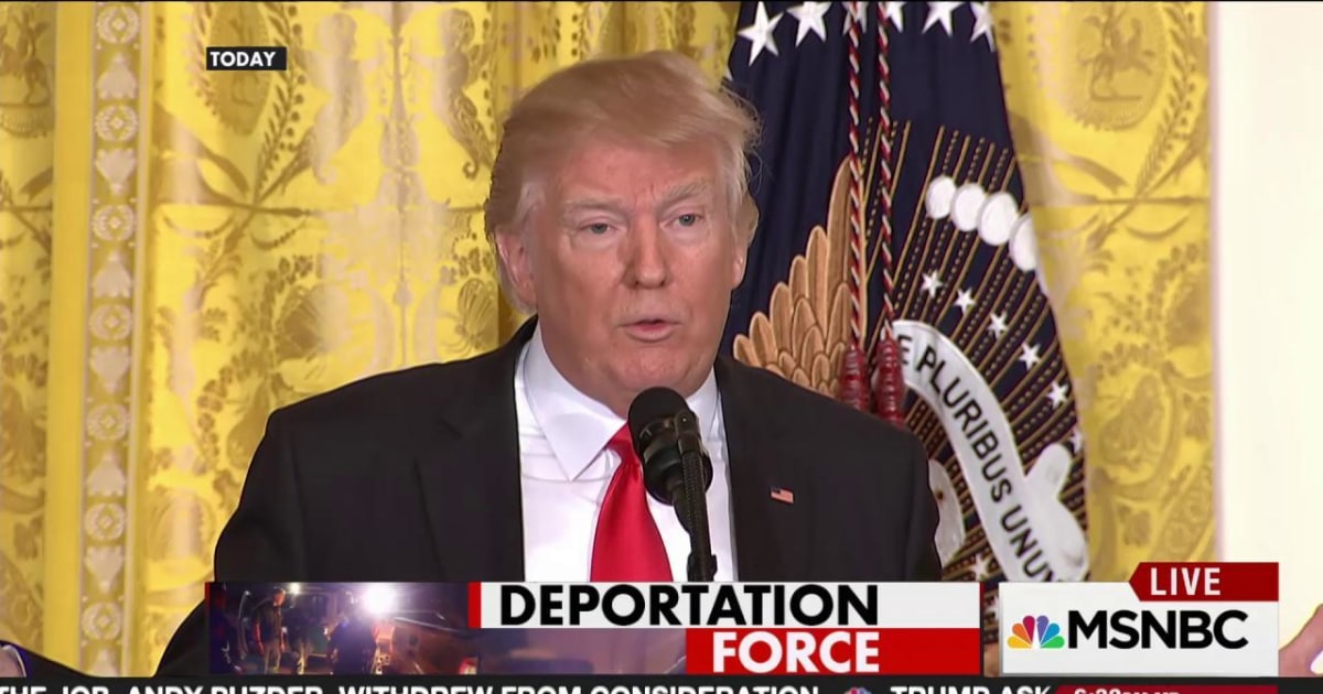 Trump Deportation Plan Underway