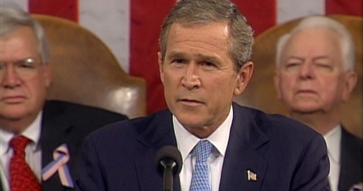 President George W. Bush Addresses Congress in 2001