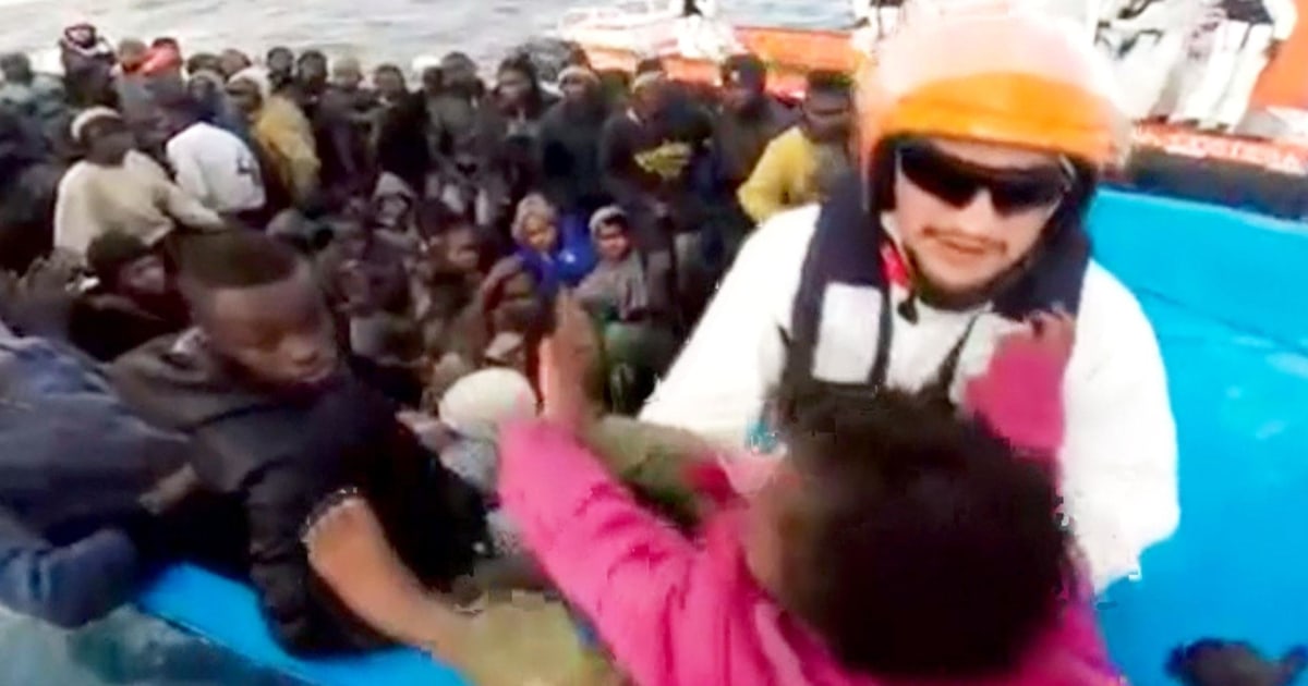Italian Coast Guard Rescues 1,300 Migrants in One Day