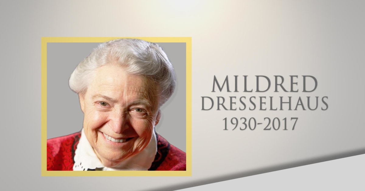 MILDRED S. DRESSELHAUS, Memorial Tributes: Volume 24