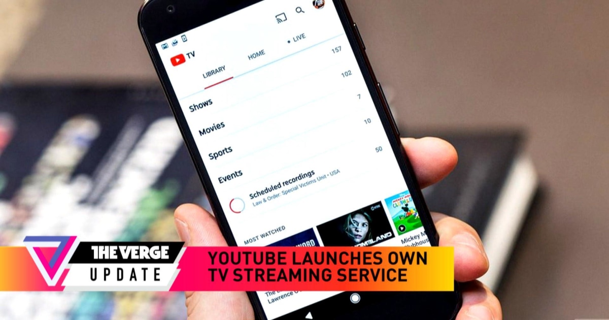 Youtube Launches Own Tv Streaming Service