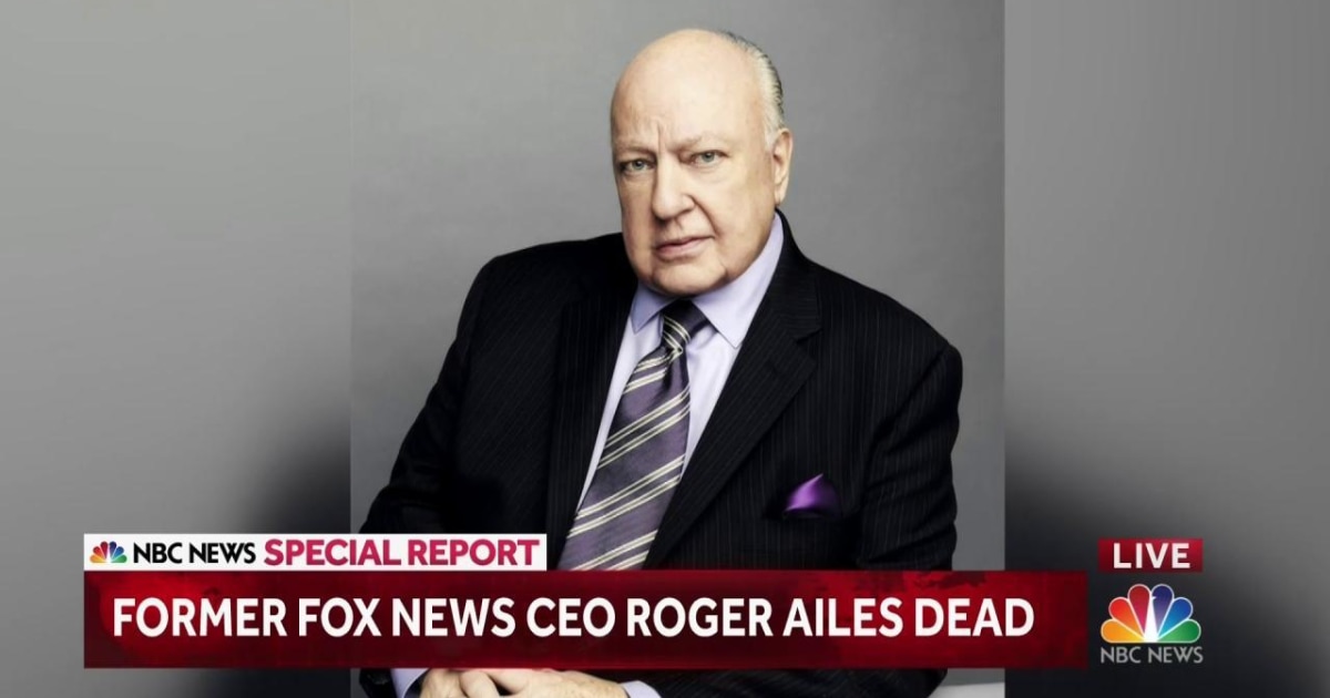 Ex-Fox News Chief Roger Ailes Dead At 77