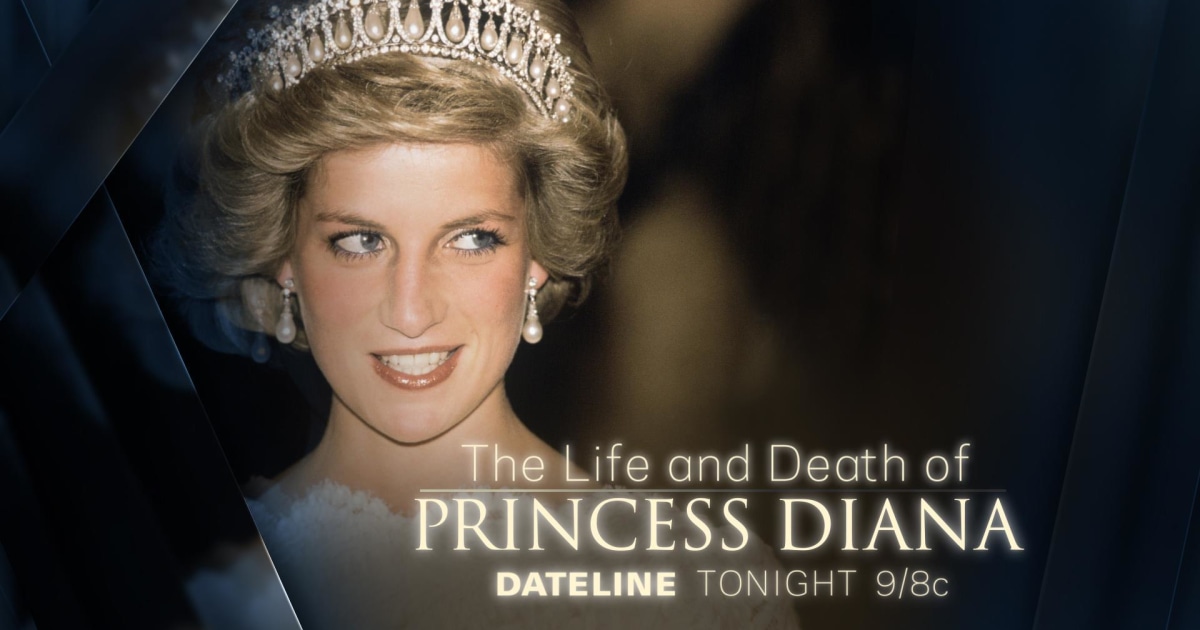 DATELINE FRIDAY SPEAK PEEK: The Life and Death of Princess Diana: A ...