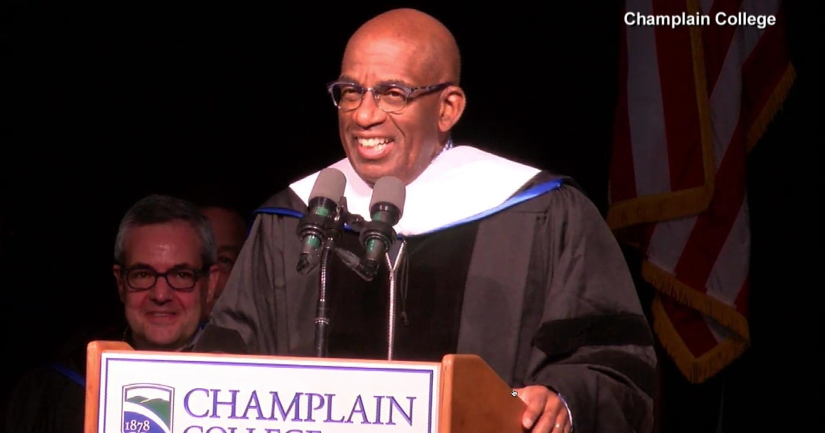 2017 Commencement: Al Roker’s Full Champlain College Speech