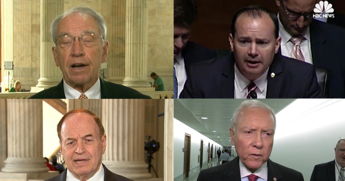 GOP Senators Stick up for Sessions in Wake of Trump Attacks