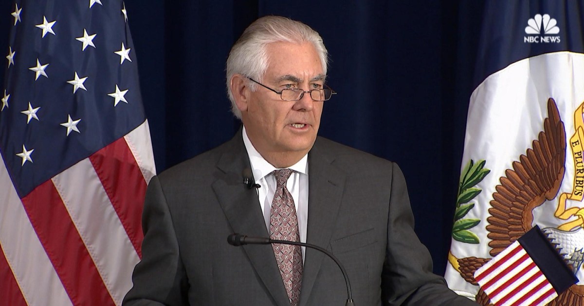 Tillerson Confirms American Death in Spain Terror Attack