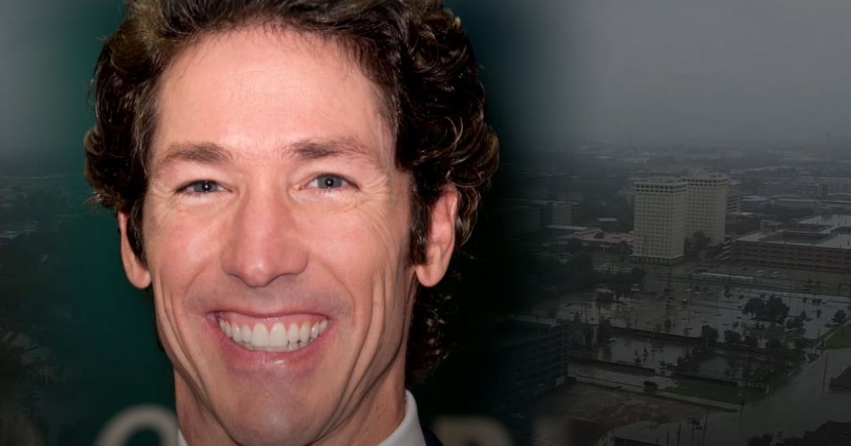 Joel Osteen Opens Megachurch to Flood Victims After Criticism.