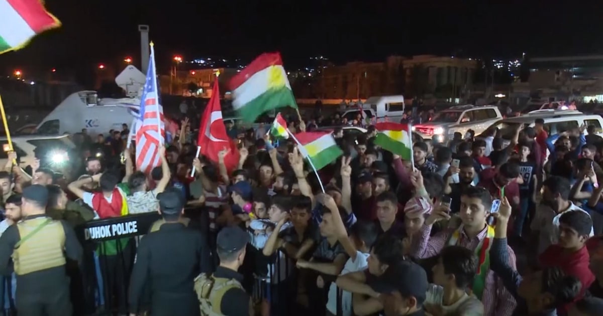 Iraqi Kurds vote in favor of independence for Kurdistan