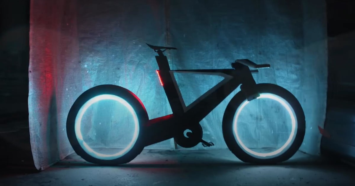 Wheel Less This Futuristic Bike Has Spokeless Wheels