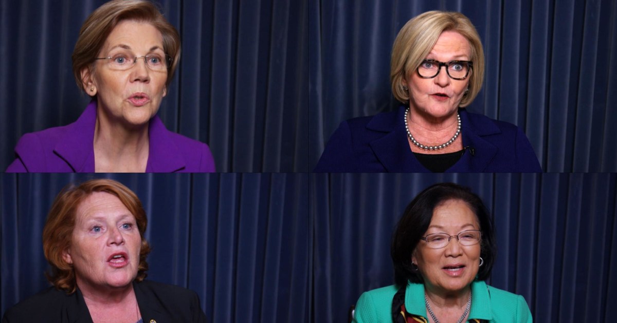 Women senators say #MeToo, reveal stories of sexual harassment