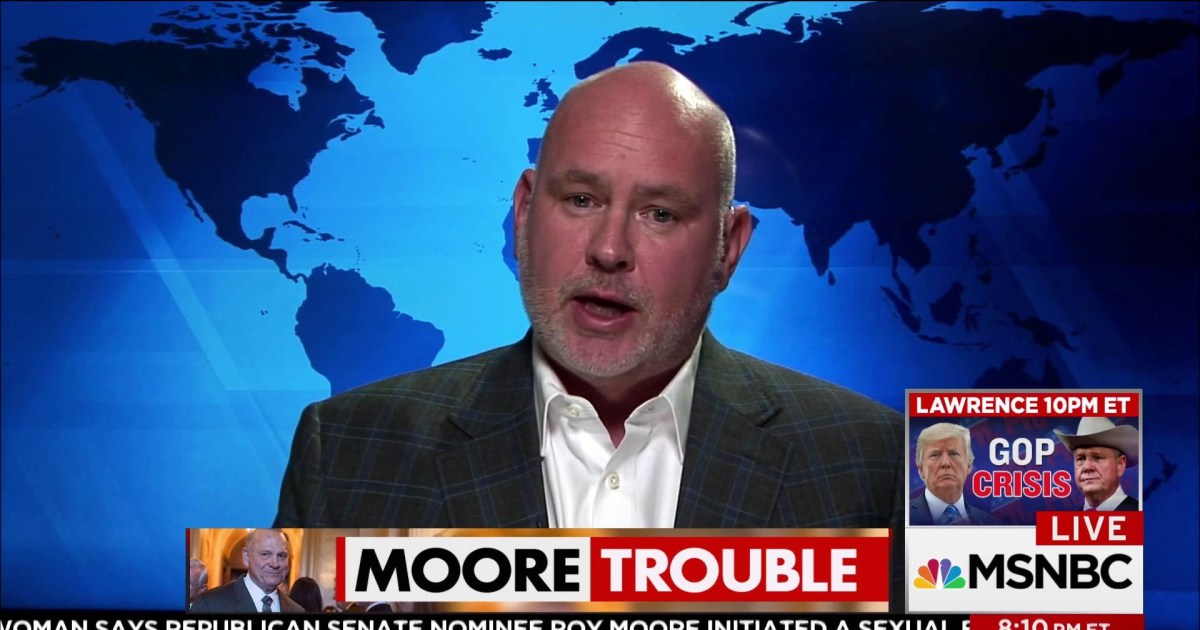 Steve Schmidt: "Roy Moore is a pedophile"