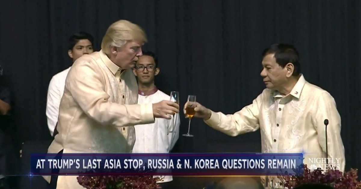 Trump Goes Off-Script as He Wraps Up Asia Trip