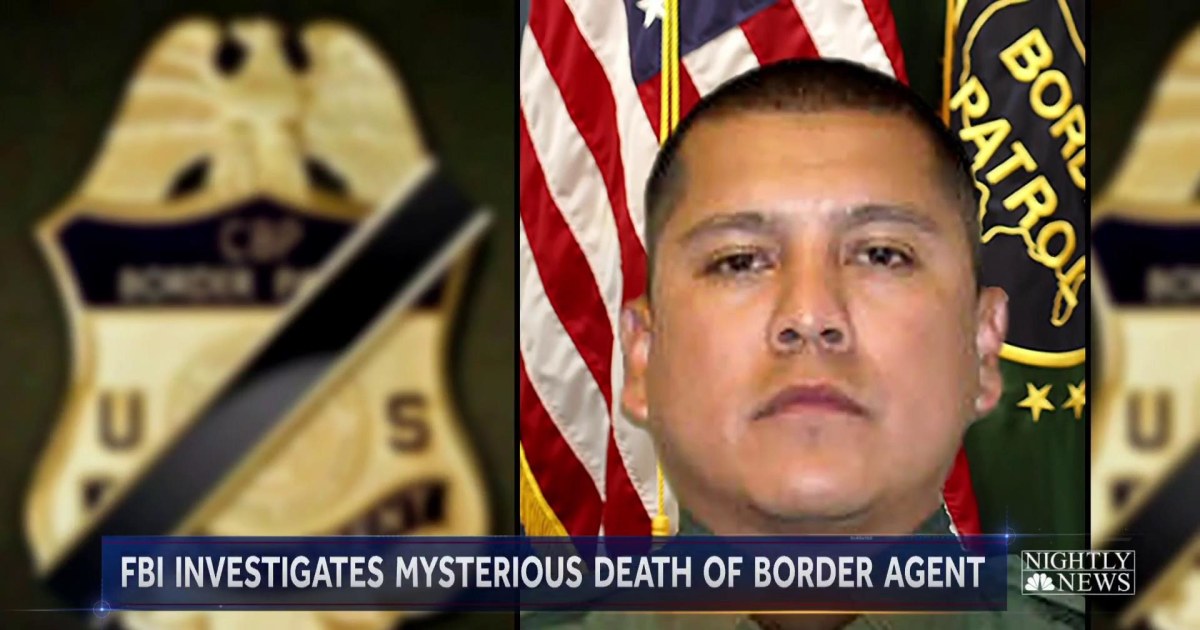 No answers in death of border patrol agent