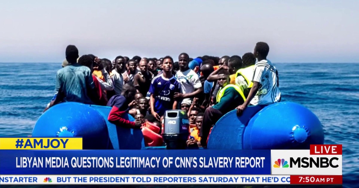 Libya slavery Libyan slave trade revealed in shocking report